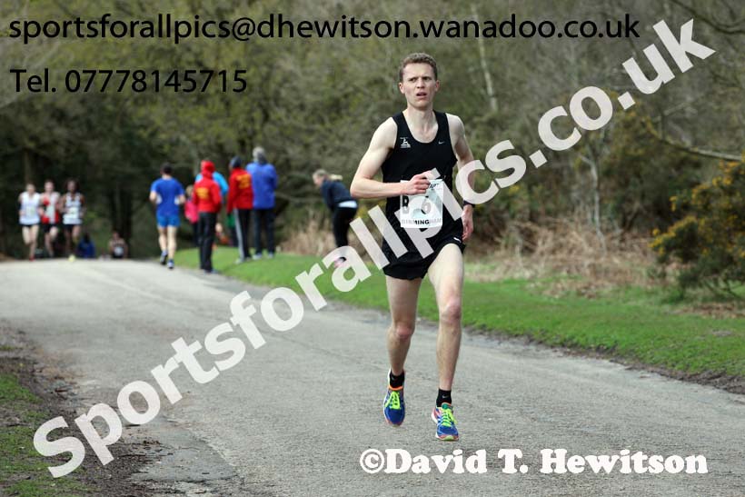 Senior mens English National 12 Stage Road Relay, 2016 English National 12 and 6 Stage Road Relays, Sutton Coldfield, Birmingham. Photo: David T. Hewitson/Sports for All Pics
